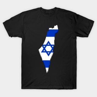 Israel map design T-Shirt